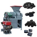 Factory Price CJ-290 Model High Productivity 1-2t/h Capacity Diesel Engine BBQ Charcoal Ball Press Making Machine