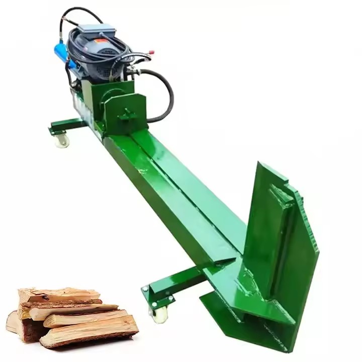 OEM Electric Hydraulic Wood Splitting Machine 35 Ton Tree Root Cutting Log Splitter