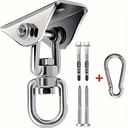 Swing Hangers Heavy Duty for Wooden or Cement Wall Hanging Yoga Porch Playground Hooks Kit Swing Set Accessories