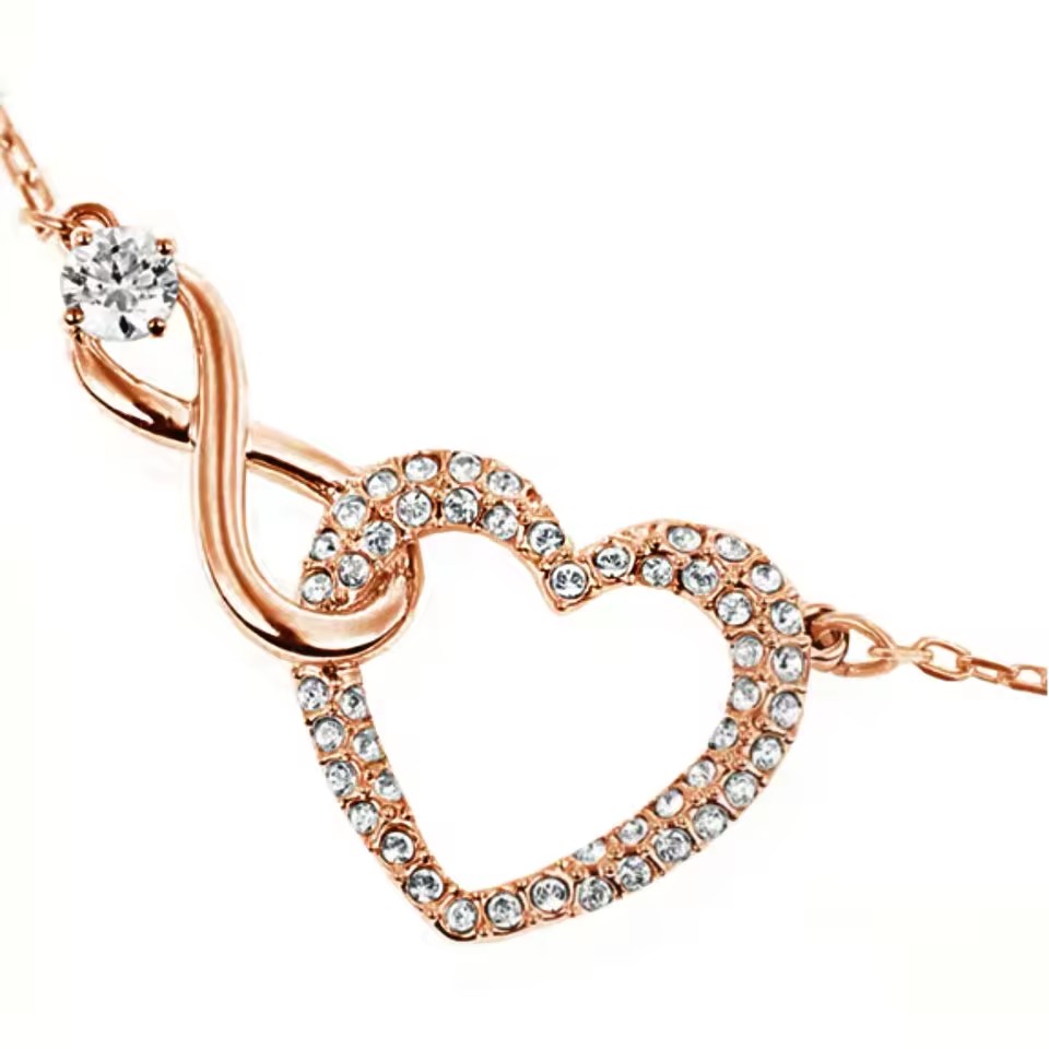 XL049 Minimalist Heart Pendant Choker - 18K Gold Plated Necklace, Delicate Valentine's Gift for Her