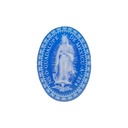 Original Cameo 15x20mm Catholic Style Virgin Mary Precious Agate Loose Cameo Stone Cabochons for Religious Jewelry Making
