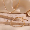 18K Gold Plated Stainless Steel Jewelry Sets for Women