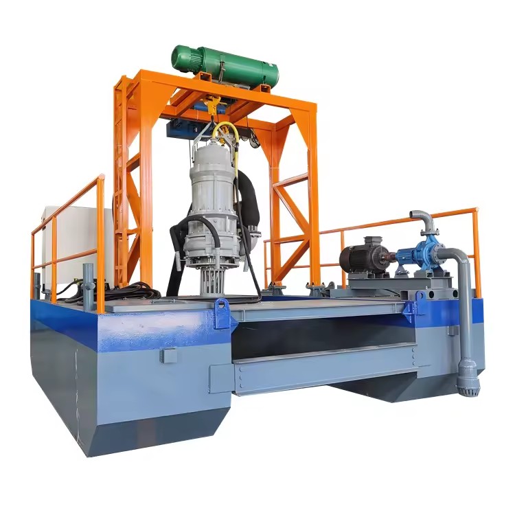 Flexible Operation Submersible Sand Dredger Boat Small Electric Pump 500m/h River Lake Dredging Machine Sale