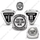 Jewelry Zinc Alloy Brass 925 Silver Portable Football Ringue