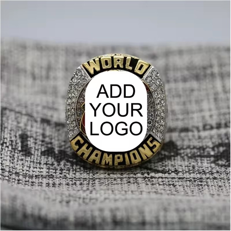 Gifts for Men Zinc Alloy 925 Silver Custom Championship Ring Moissanite