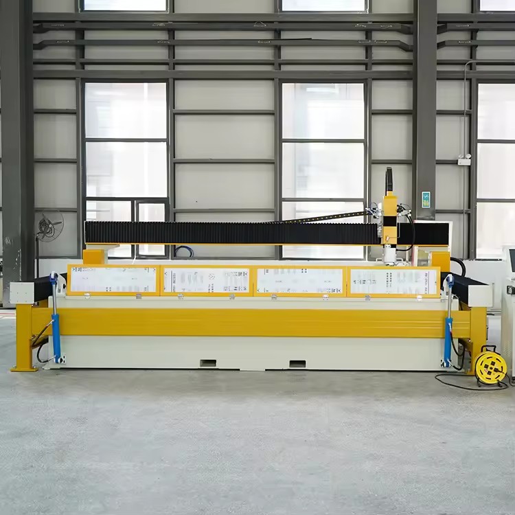 5-Axis Cnc Abrasive Waterjet Cutter Cnc Water Jet Cutting Machine for Marble Granite Glass Cutting 4020 Price