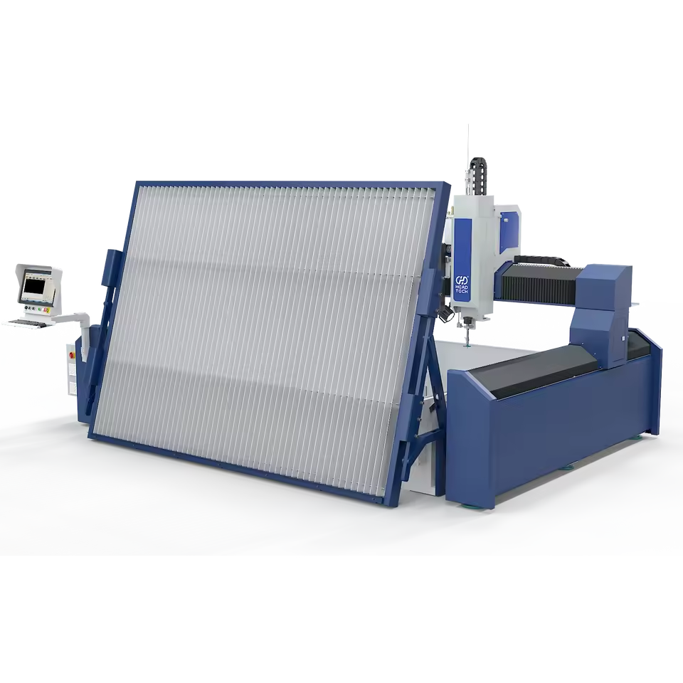 HEAD Multifunctional 5-Axis Waterjet CNC Machine for Tiles Stone Marble