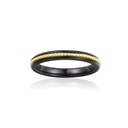 Factory Wholesale 9K 10K 14K 18K Gold Ring Inlay Ceramic Jewelry