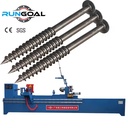 Customized Semi-Automatic Ground Screw Making Machine 220V/380V 2.2KW 2000 Capacity
