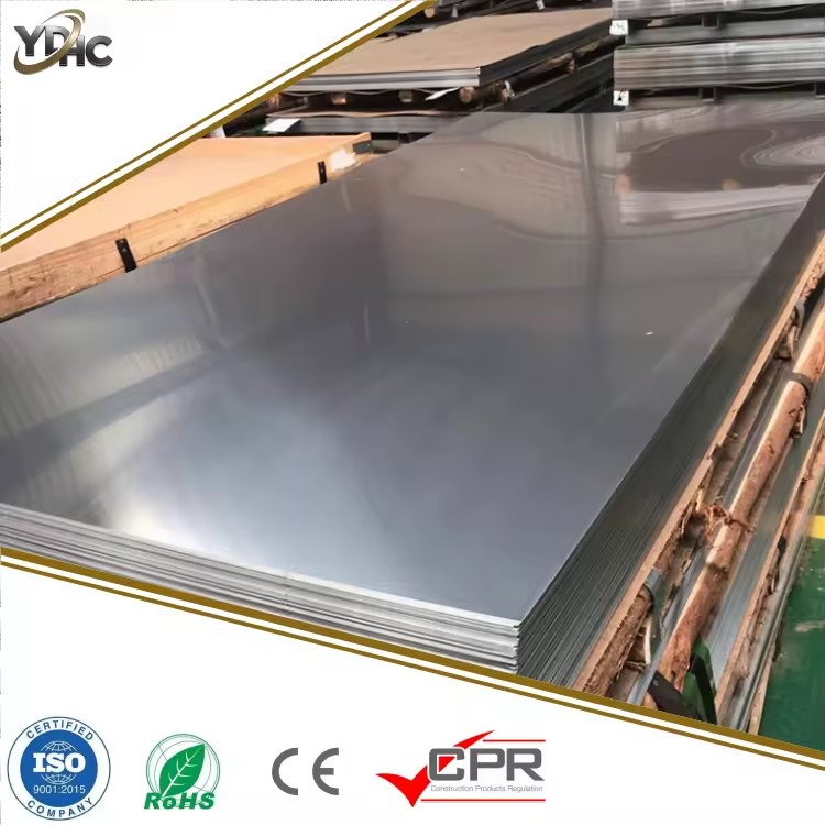 Food Grade SUS 304 Stainless Steel Plate | 1000mm-2000mm Wide | ASTM A240 Standard | 2B/BA Finish Wholesale
