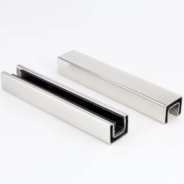 High Quality Glass Railing Extrusion Profile Aluminum U Channel Aluminum Extrusion