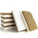 Popular Biodegradable Natural Kitchen Sponge Compostable Cellulose and Coconut Easy Clean Scrubber Sponge Eco Friendly Sponge