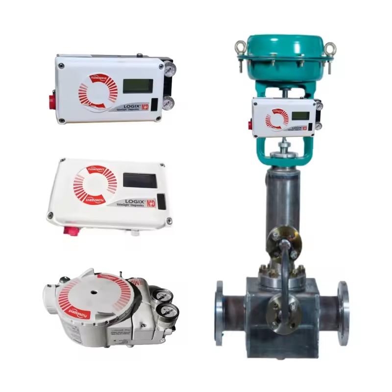 Flowserve Logix 3200MD Digital HART Valve Positioner 4 20mA Piezo Technology Control Oil Gas Chemical