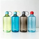 Tritan Durable 500ml 1000ml Plastic Water Bottle Leak Proof Travel Bottle with Narrow Mouth Lid