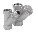 High Quality Stainless Steel 304/316L Internal Thread Y-shaped Filter OEM Factory Price Manually Controlled