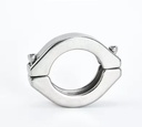 304 Stainless Steel Double Pin Bidirectional Locking Heavy Duty Clamping Ring Quick Vacuum Fitting Clamp Inch Measurement