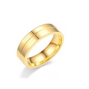 Best Seller Factory Price Fashion Design Metal Stainless Steel Ring for Men and Women
