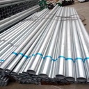 1.5 Inch 3 Inch Galvanized Steel EMT Pipes ERW Technique 6m Length Welding Service Per Kg