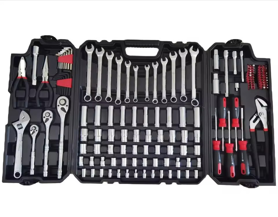 High Quality Industrial Grade 144pcs CRV Socket Set Ratchet Wrench Car Repair Tool Set