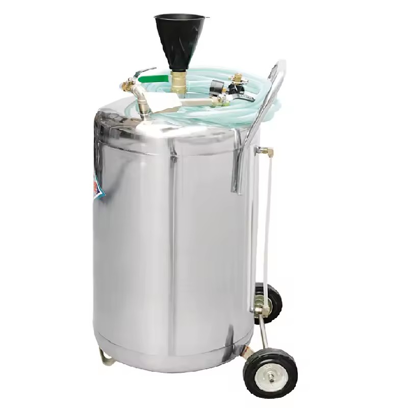 80 L Portable Car Washer Stainless Steel Water Soap Shampoo Sprayer with Cleaning Foam Gun