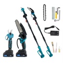 Wholesale Industrial Grade Battery Chain Saw Pruner Professional Garden Brushless Long Reach Pole Chainsaw Set for Wood