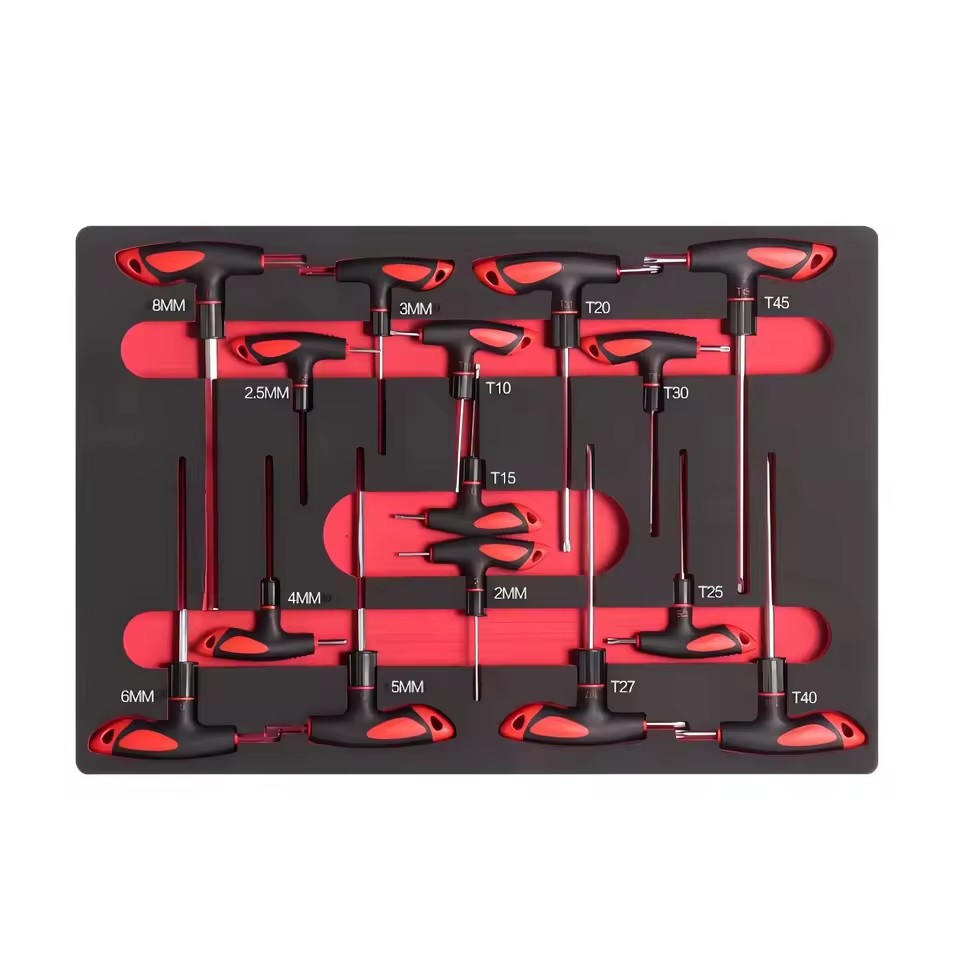 2025 CR-V Steel DIY Tool Set Combination Ratchet Wrenches and Screwdrivers Bits OEM Customizable Box Case Packaging