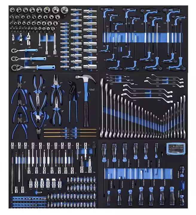 D-299 6 Drawers 300+ Pcs Hand Tool Sets CRV Material Workshop Use OEM Available