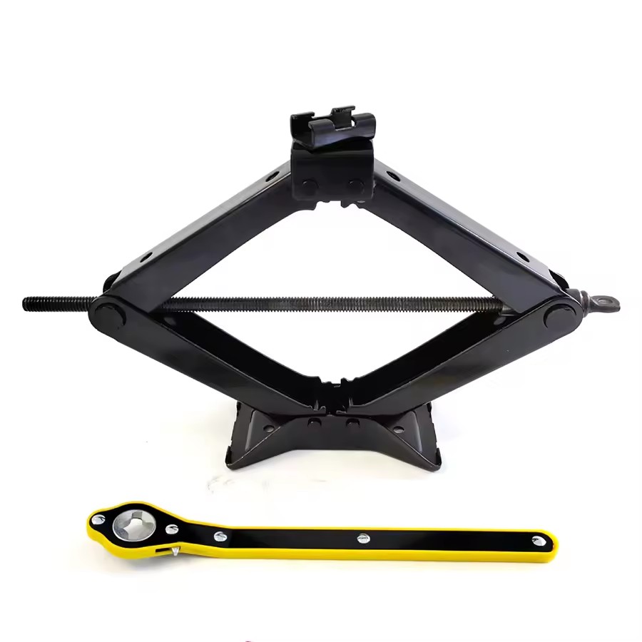 3 TON Portable Aluminium Car Hydraulic Jack Quick Lift Scissor Jack with Rubber Jacking Block