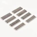 1 Inch T8 T9 T10 T15 T20 Torx Screwdriver Bit Set S2 Steel 1/4 Inch 6.35mm Hex Shank Electric Screwdriver Bits DIY Power Tools