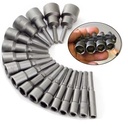 9/14Pcs 5-12mm Hex Socket Screw Sleeve Nozzles 1/4in Hex Nut Driver Drill Adapter Screwdriver Set OEM Industrial Grade Natural