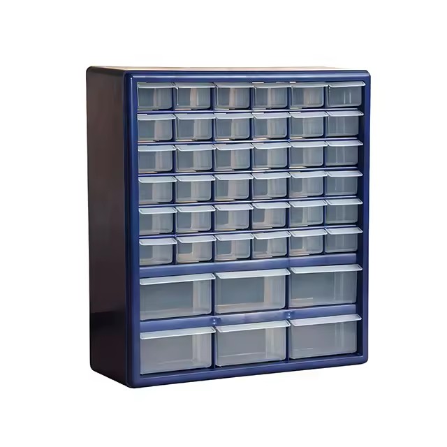 Desktop Box Organizer Storage Transparent Desk Drawer Storage Bin & Box