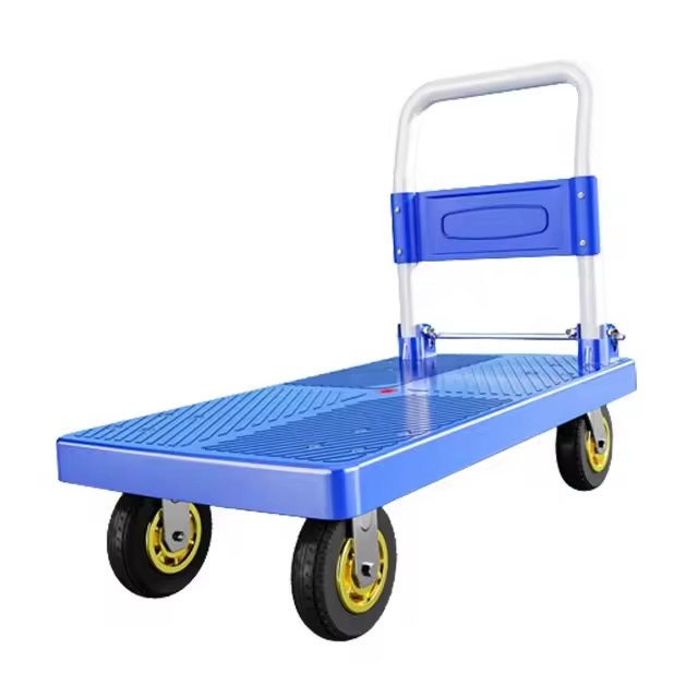 Heavy Duty Flat Bed Hand Truck Cargo Dolly Cart