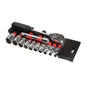 Carbon Steel Combination Extension Nut Mini Ratchet Wrench Organizer Wheel Nut Wrench Truck