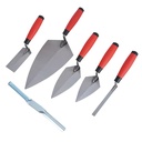 Wholesale Export Europe US Yongkang Carbon Steel Bricklaying Trowel Tile Scraper Masonry Construction Tool Putty Knife