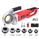 Industrial GradePower Pipe Threader Machine Electric Ratchet Die Threading Electric Pipe Threading Machine Threading Machine