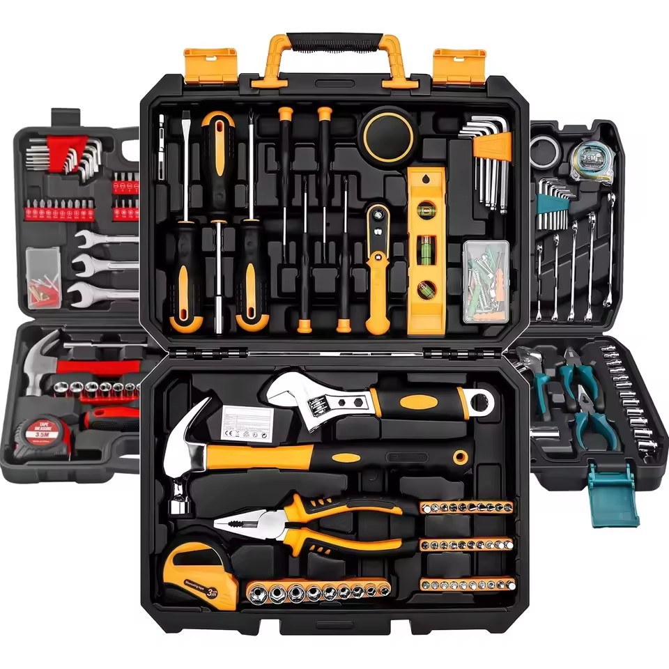 YIFU Vde Plastic Hard Tool Cases OEM Portable Hand Tool Kits Home Hand Tool Sets 1 Year Warranty for Garden Car Repair