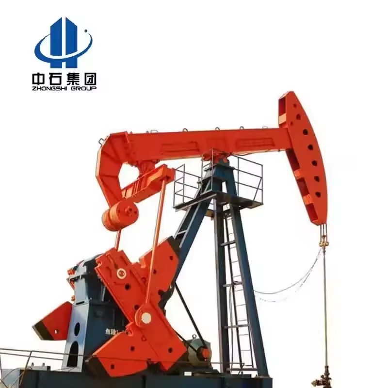 C-160D-173-64 API Oilfield Nodding Donkey Pumping Unit with Gearbox Motor Engine & Gear New Condition Rocker Pumping