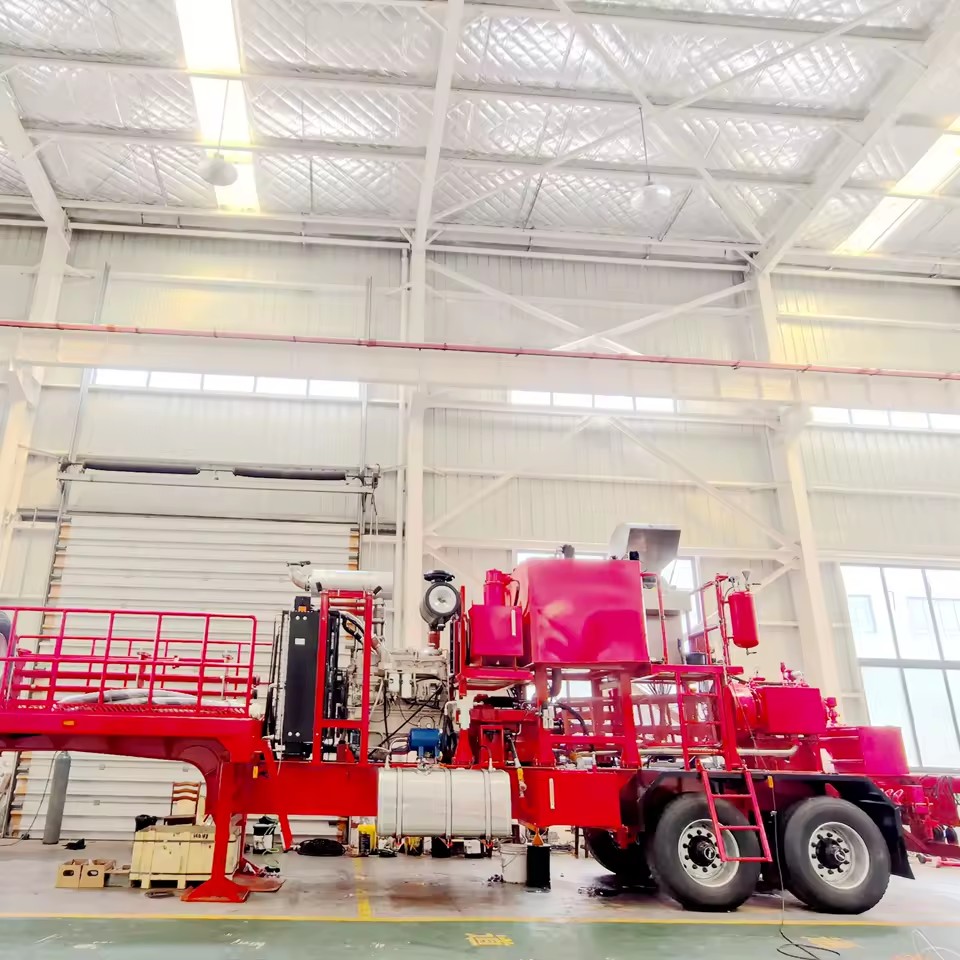 2024 FRSTEC Tracer Injection Fluid Pumping Unit Oilfield Equipment Low Price Including Motor Engine for Injection