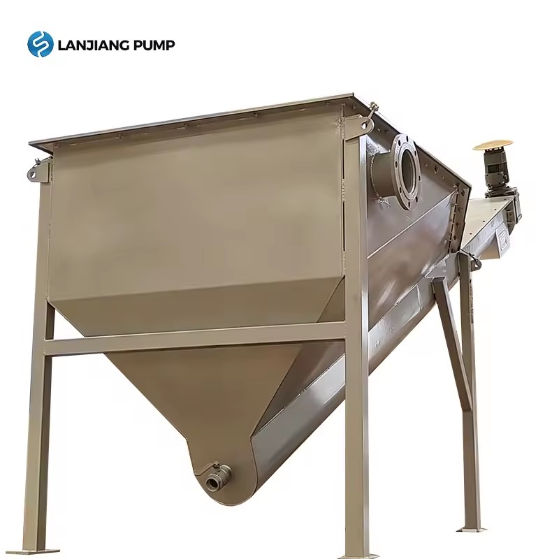 Professional Manufacture Spiral Sand Water Separator Solid Liquid Separation Equipment