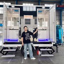 2025 the Factory Manufactures Luxury Portable Toilet Trailer Prefabricated Toilets