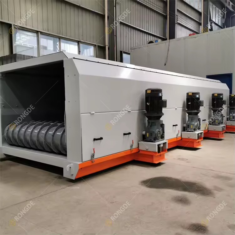 Mud And Stone Separator Stone And Soil Separator Multi-stage Linkage Roller Screen