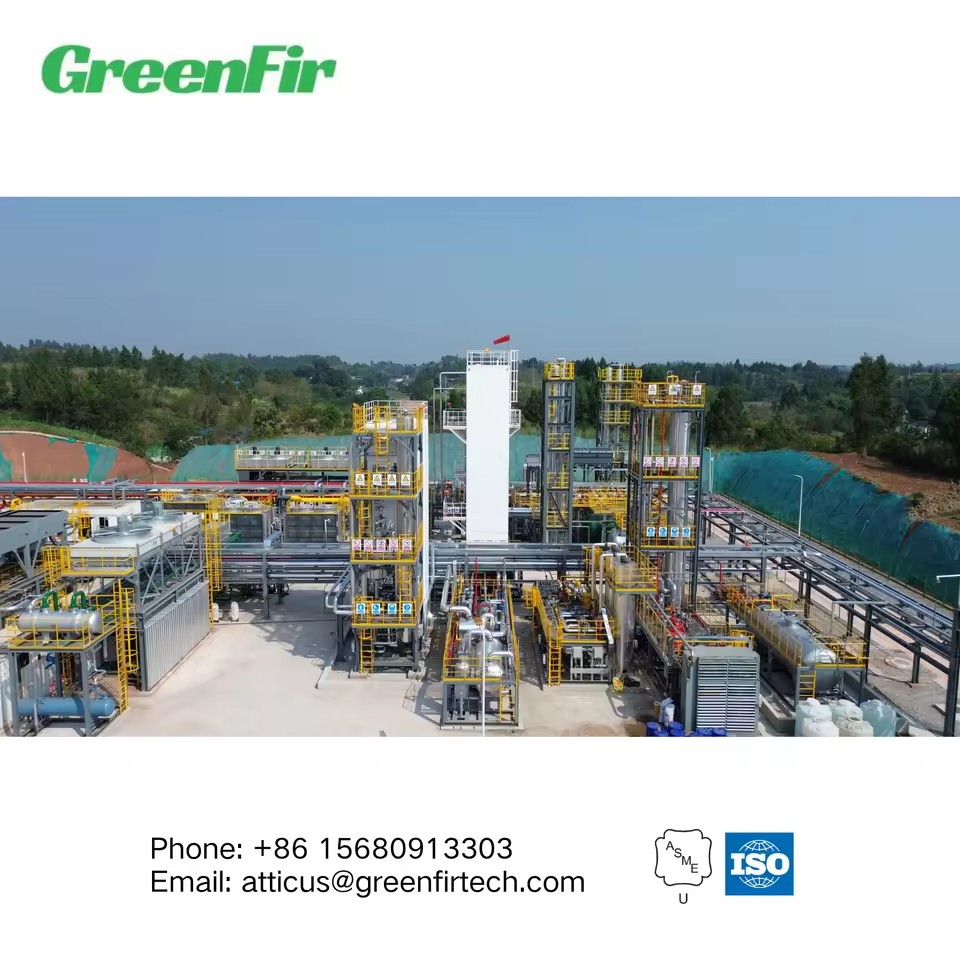 Modular LNG Plant Skid Mounted Gas Recovery Unit with Pump PLC Motor for Oilfield Emission Control