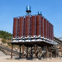 Cost Effective Spiral Chute Gravity Separator Equipment for Gold Iron Chrome Ore Mineral Processing Plant