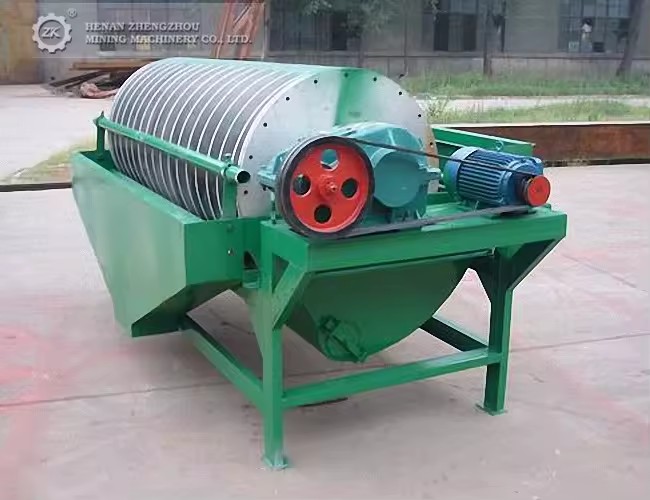 Hot Quality ZK Mineral Wet/Dry Magnetic Drum Separator