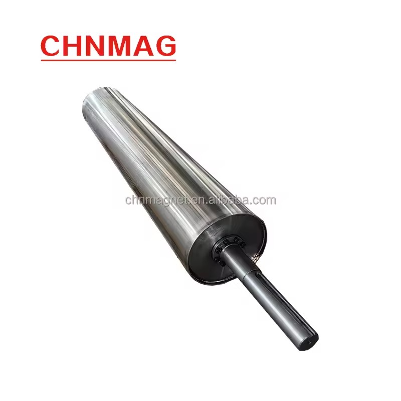 Magnetic Drum Roller for Waste Sorting, Industrial Magnetic Separator