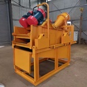water well sand separatorConstruction sludge treatment separatorSmall mud water treatment equipmentDrilling pile mud separator
