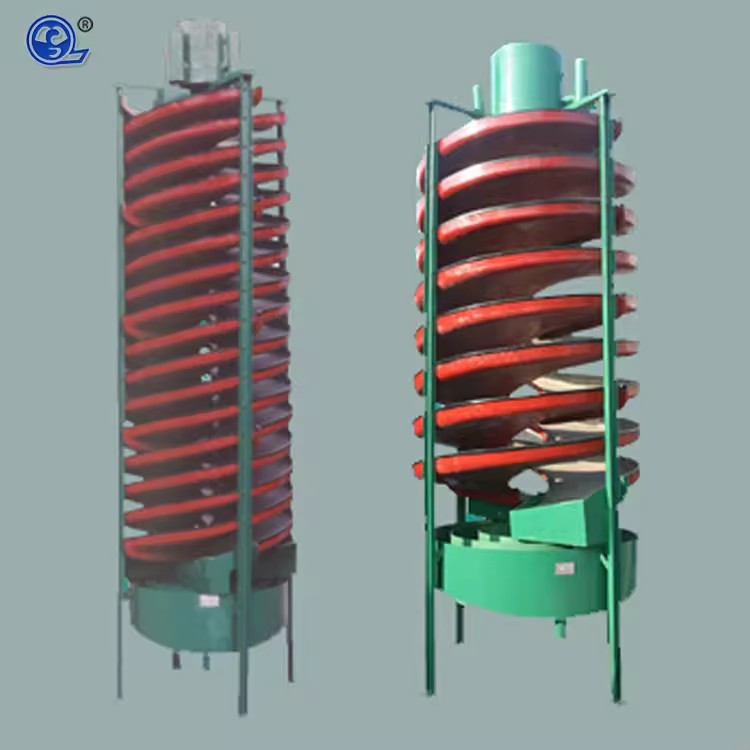 BLL600 Spiral Chute Mineral Separator | Custom-Engineered Gravity Separator for Efficient Gold Tin Tungsten Recovery 0.8-1.2T/H