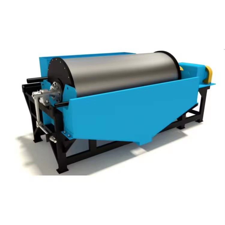 High Efficiency Separation Wet Drum Separator Industrial Permanent Magnetic Separator Magnetic Mineral Separation for Mining