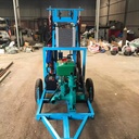 Factory Price 150m Diesel Hydraulic Small Water Well Drilling Rig Machine