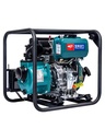 Powered Diesel Engine-Driven Iron Water Pumps 2/3/4/6 Inches High-Pressure Firefighting Agricultural Irrigation Pumps